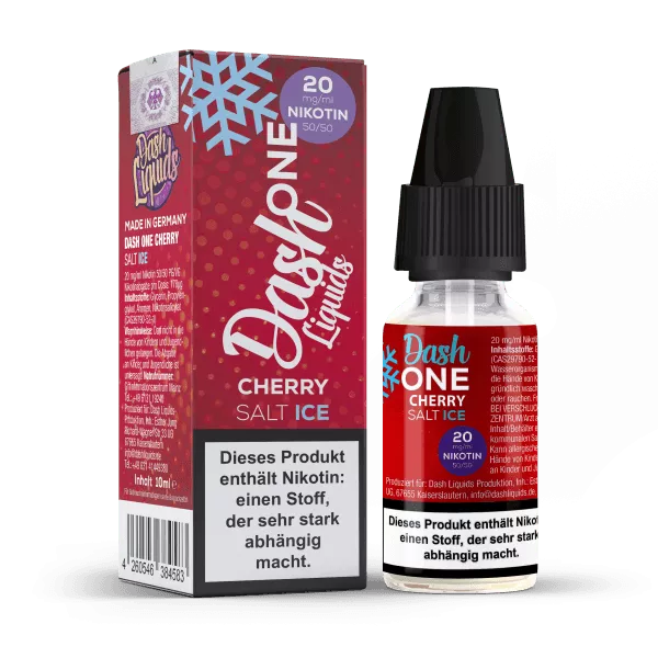 Dash One - Cherry Ice - 10ml Nikotinsalz-Liquid