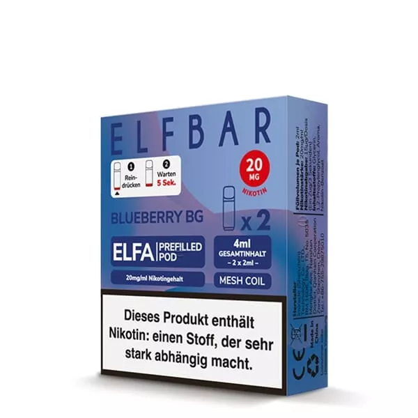 Elfbar Elfa Pods 20mg/ml - alle Sorten im 2er Pack