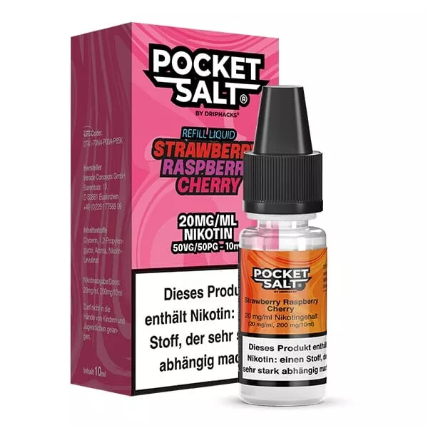 Strawberry Raspberry Cherry - 10ml Nikotinsalz-Liquid 20mg/ml