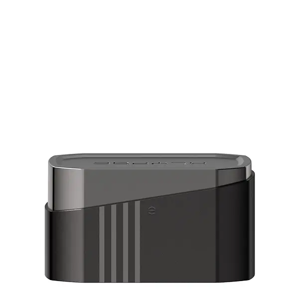 Innokin Klypse Plus Cap in Anthrazit-Schwarz, kompaktes rechteckiges Gehäuse