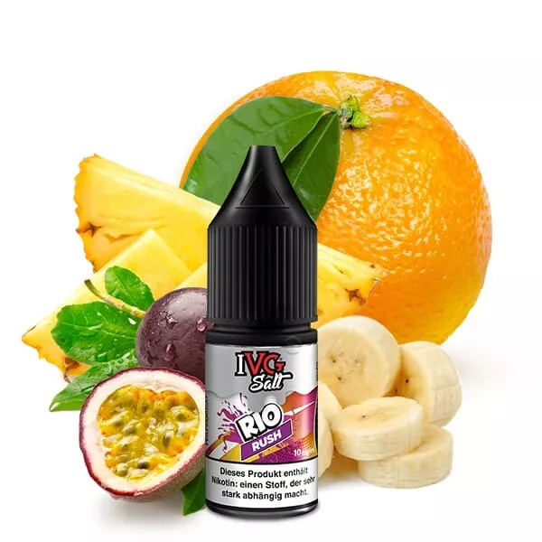 Rio Rush - 10ml Nikotinsalz-Liquid Rio Rush - 10ml Nikotinsalz-Liquid
