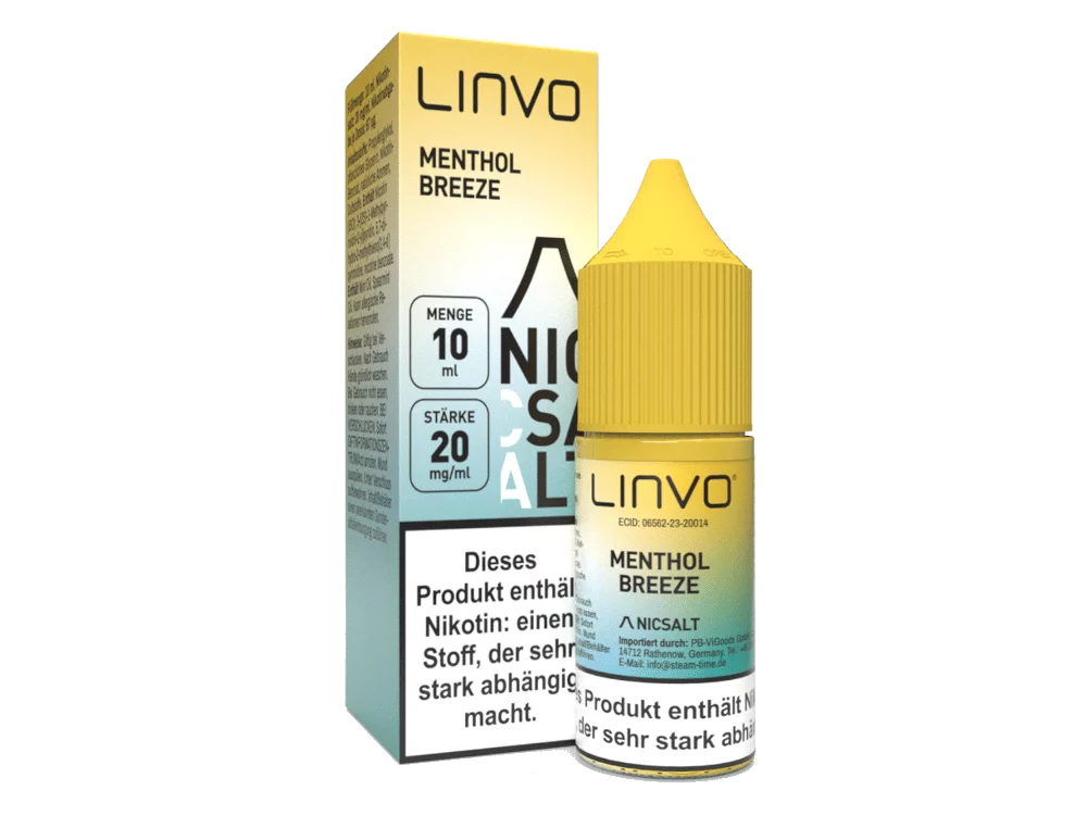 Linvo - Menthol Breeze - 10ml Nikotinsalz-Liquid