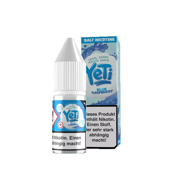Yeti - 10ml Nikotinsalz-Liquid - Blue Raspberry