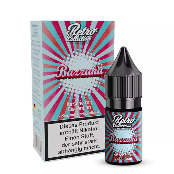 Retro Bazzuka - 10ml Nikotinsalz-Liquid Retro Bazzuka - 10ml Nikotinsalz-Liquid