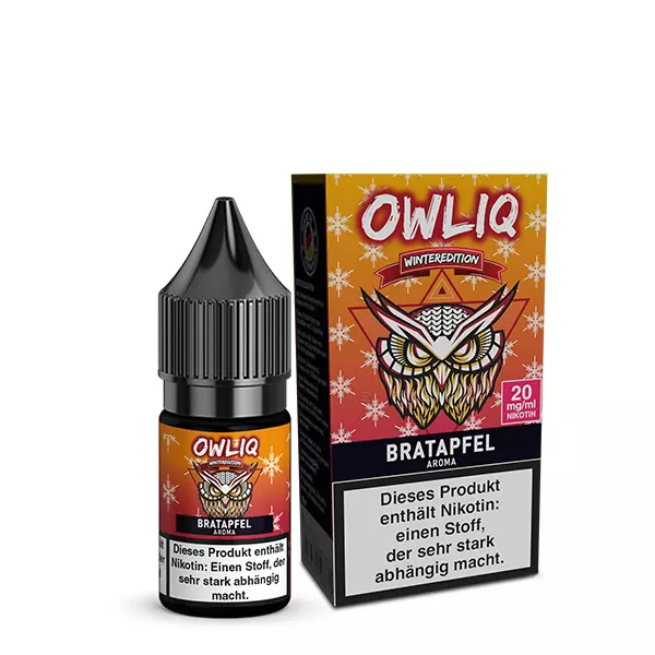 Winteredition Bratapfel - 10ml Nikotinsalz-Liquid