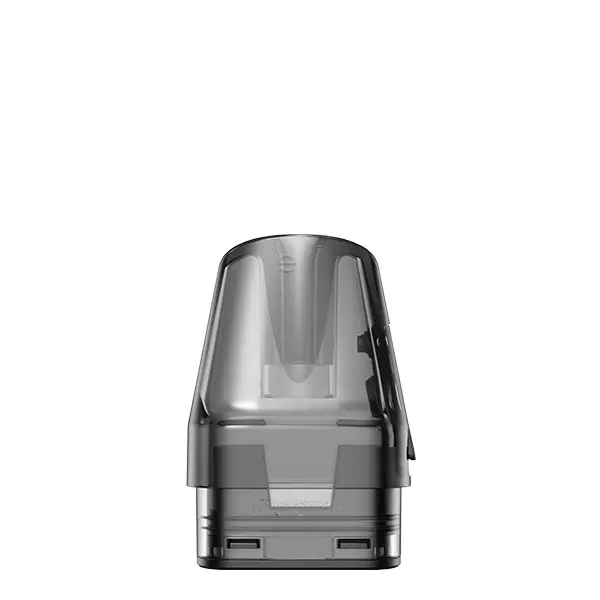 Aspire Flexus SE Ersatz-Pod ohne Coil, transparenter grauer Pod, leicht von vorne seitlich fotografiert