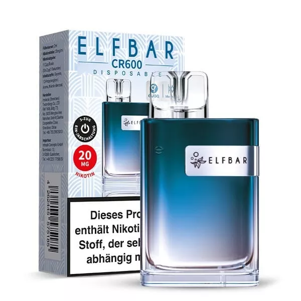 Elfbar CR600 Einweg E-Zigarette - 20mg/ml