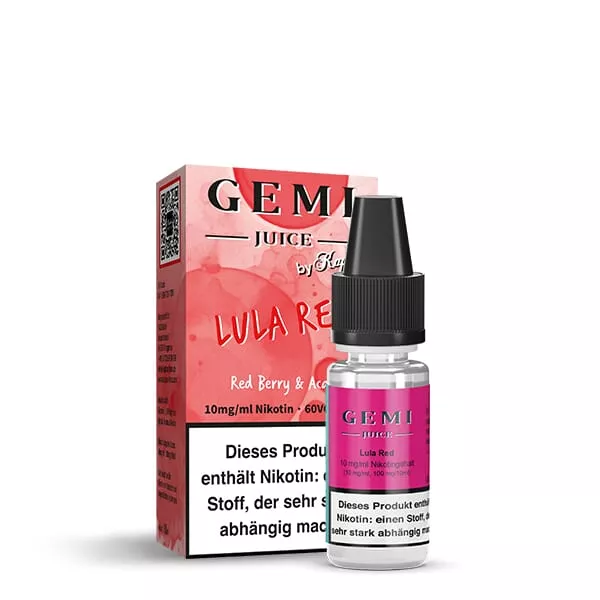 Gemi - Lula Red - 10ml Nikotinsalz-Liquid