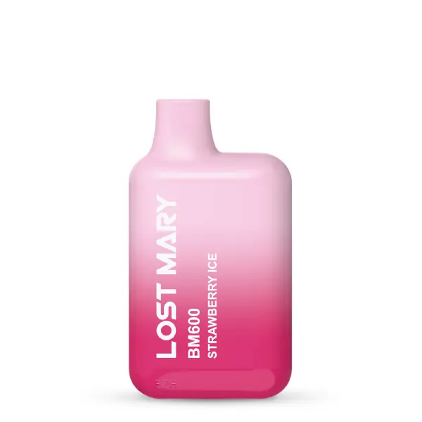 Lost Mary - BM600 CP Einweg E-Zigarette - Strawberry Ice 20mg/ml