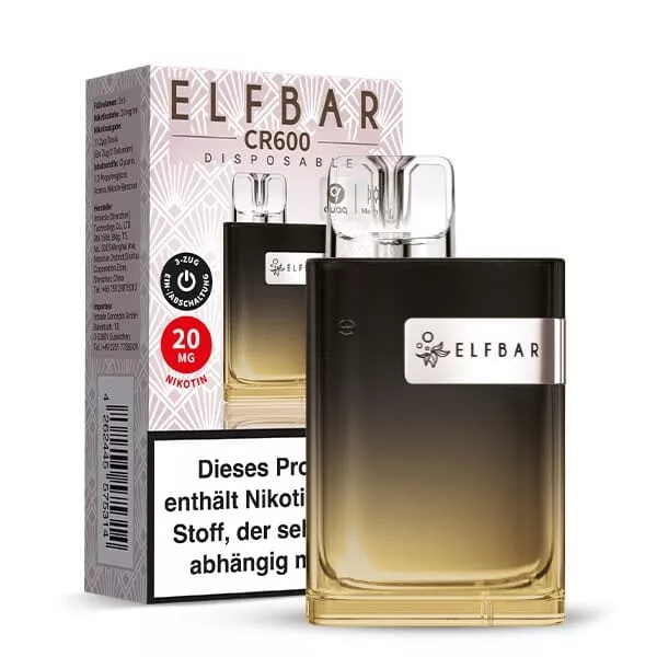 Elfbar CR600 Einweg E-Zigarette - 20mg/ml