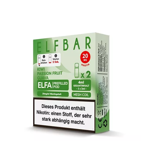 Elfbar Elfa Pods 20mg/ml - alle Sorten im 2er Pack