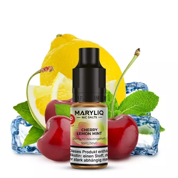 Maryliq Cherry Lemon Mint - 10ml Nikotinsalz-Liquid Maryliq Cherry Lemon Mint - 10ml Nikotinsalz-Liquid