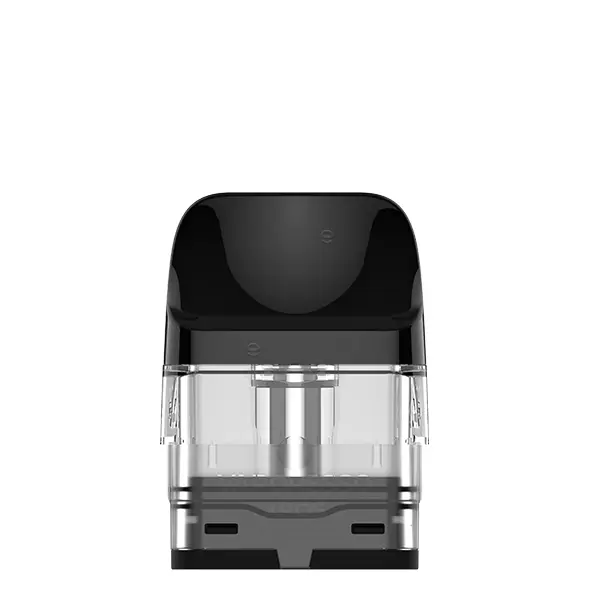 Vaporesso XROS Series 2ml Corex 3.0 Ersatz-Pod schwarz mit transparentem Tank, Frontansicht