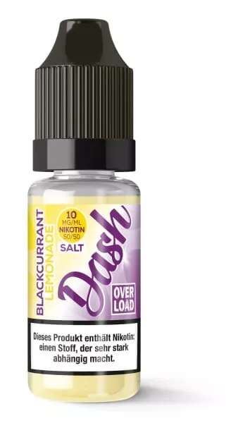 Dash Overload - Blackcurrant Lemonade - 10ml Nikotinsalz-Liquid