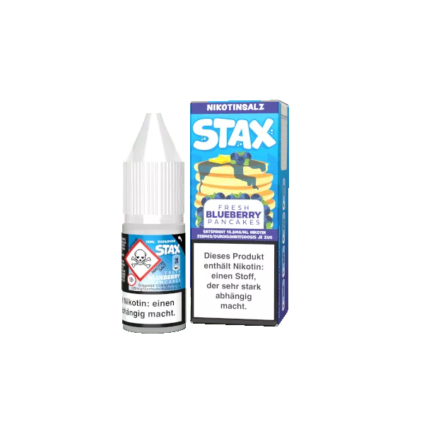 Fresh Blueberry Pancakes - 10ml Nikotinsalz-Liquid