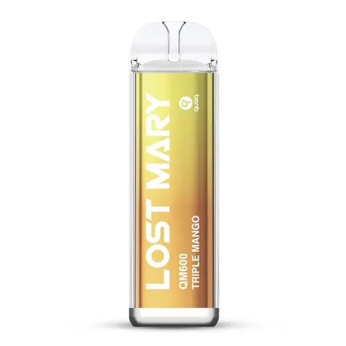Lost Mary - QM600 Einweg E-Zigarette - Triple Mango 20mg/ml Lost Mary - QM600 Einweg E-Zigarette - Triple Mango 20mg/ml