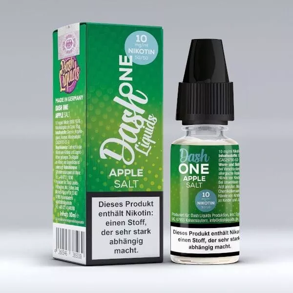Dash One - Apple - 10ml Nikotinsalz-Liquid