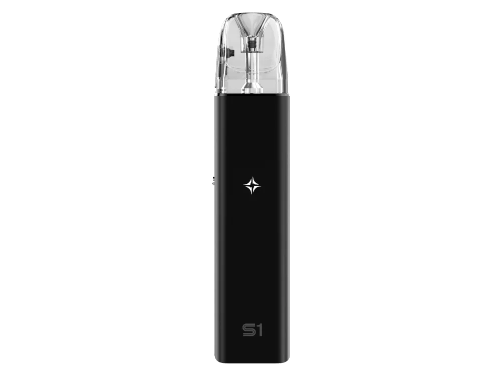 SMOK Arco S1 Pod-System in Schwarz, schlankes Design, Frontansicht
