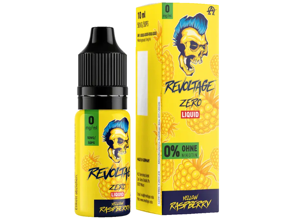 Yellow Raspberry 10ml Hybrid-Nikotinsalz-Liquid