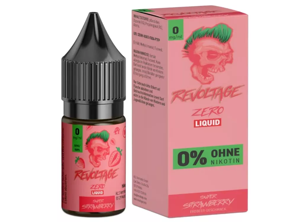 Super Strawberry 10ml Hybrid-Nikotinsalz-Liquid