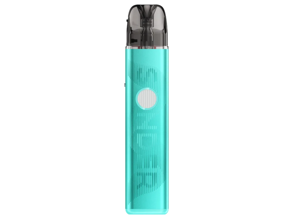 GeekVape Sonder Q3 Pod Kit in Türkis, schlankes Gerät mit Pod, Frontansicht