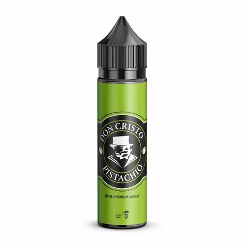 Don Cristo Pistachio Longfill in grüner 60-ml-Flasche mit schwarzem Schraubverschluss
