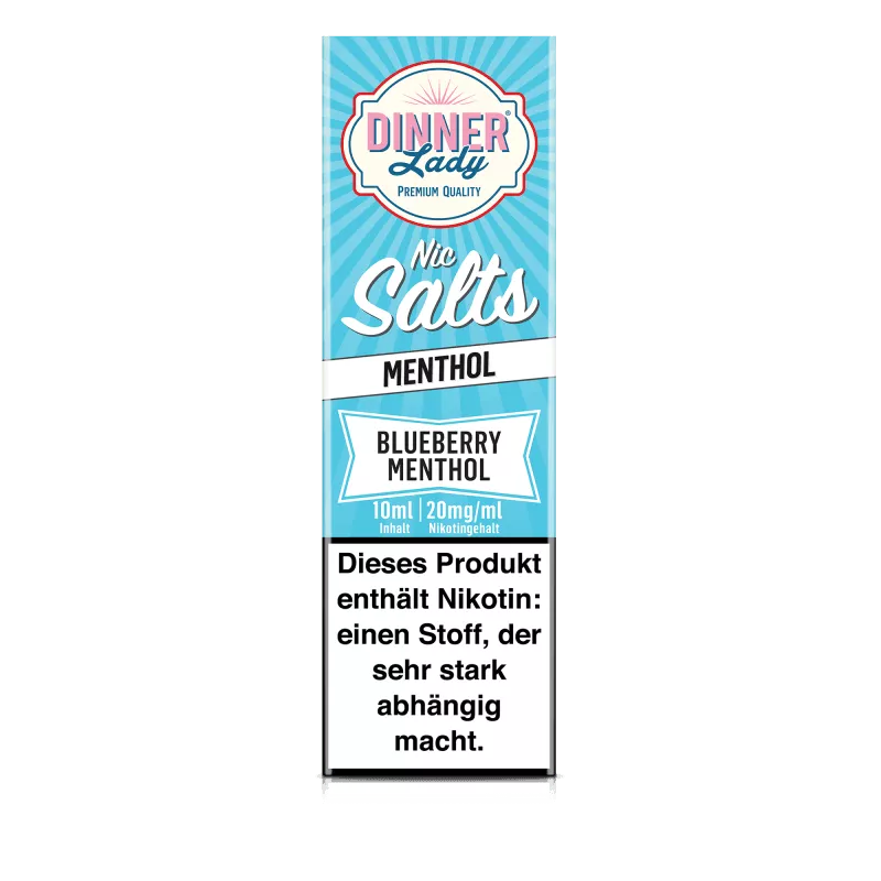 Blueberry Menthol - 10ml Nikotinsalz-Liquid