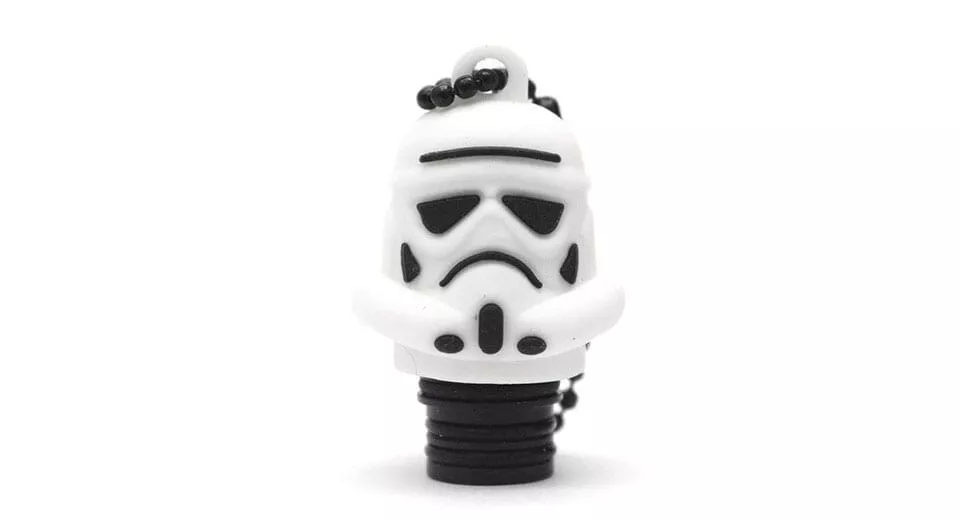 510er Alien-Cap POM DripTip mit Staubschutz