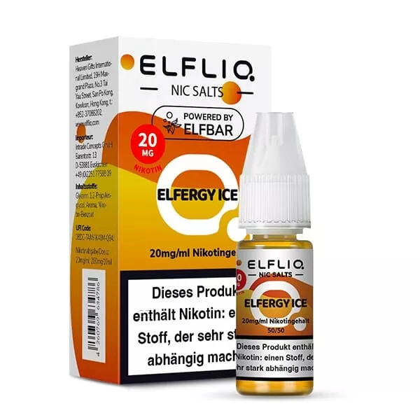 Elfliq Elfergy / Elfstorm Ice - 10ml Nikotinsalz-Liquid