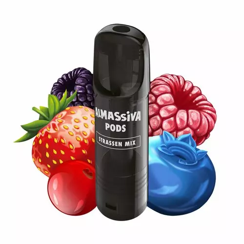2x Al Massiva Prefilled Pods - Strassen Mix - 17mg/ml