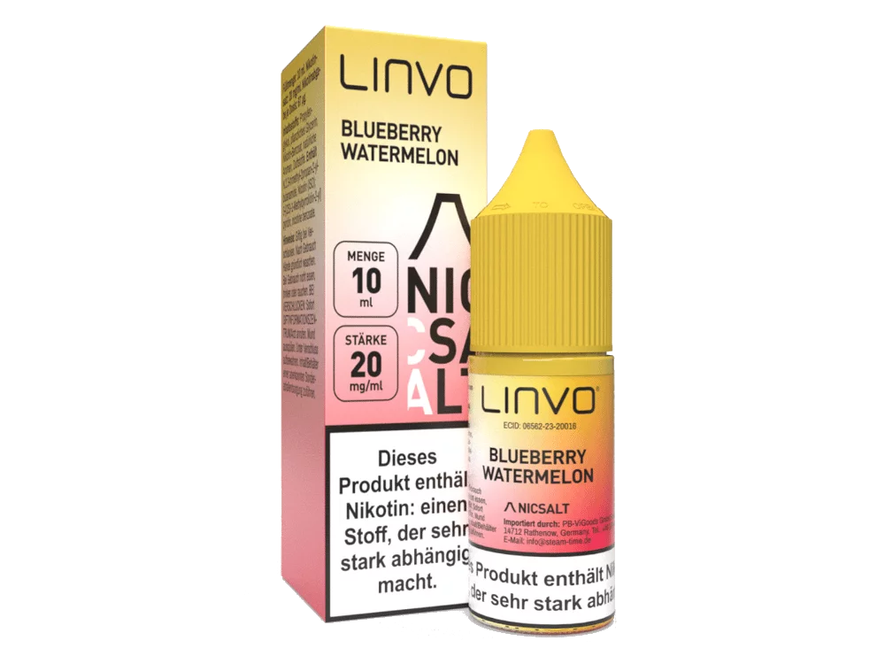 Linvo - Blueberry Watermelon - 10ml Nikotinsalz-Liquid