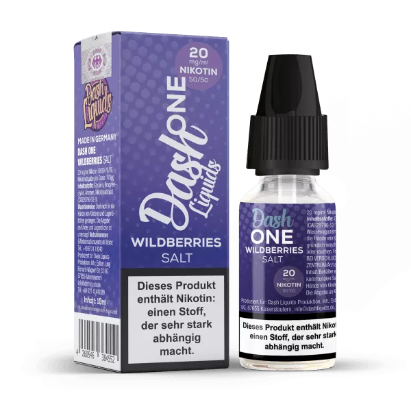 Dash One - Wildberries - 10ml Nikotinsalz-Liquid