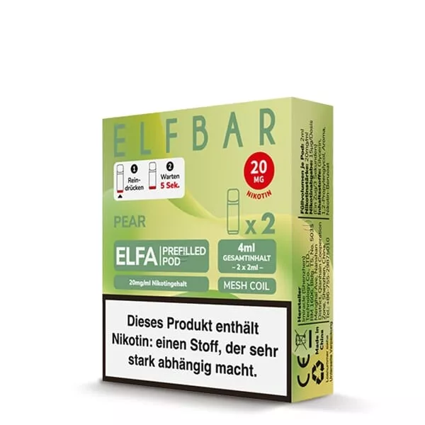Elfbar Elfa Pods 20mg/ml - alle Sorten im 2er Pack