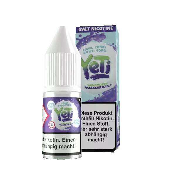 Yeti - 10ml Nikotinsalz-Liquid - Honeydew Blackcurrant