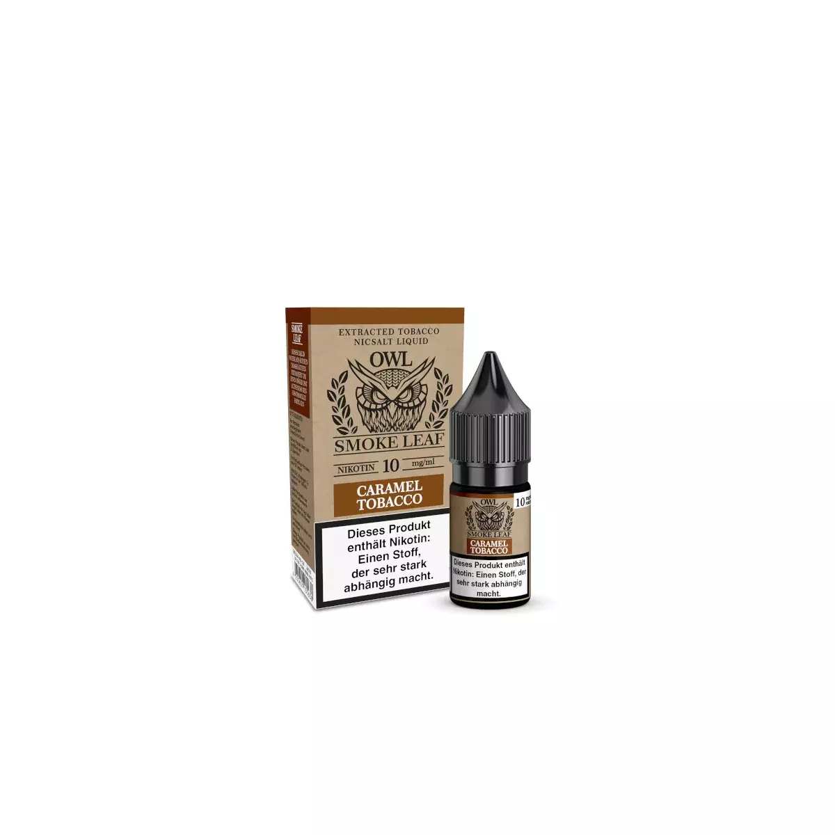 Smoke Leaf - Caramel Tobacco - 10ml Nikotinsalz-Liquid