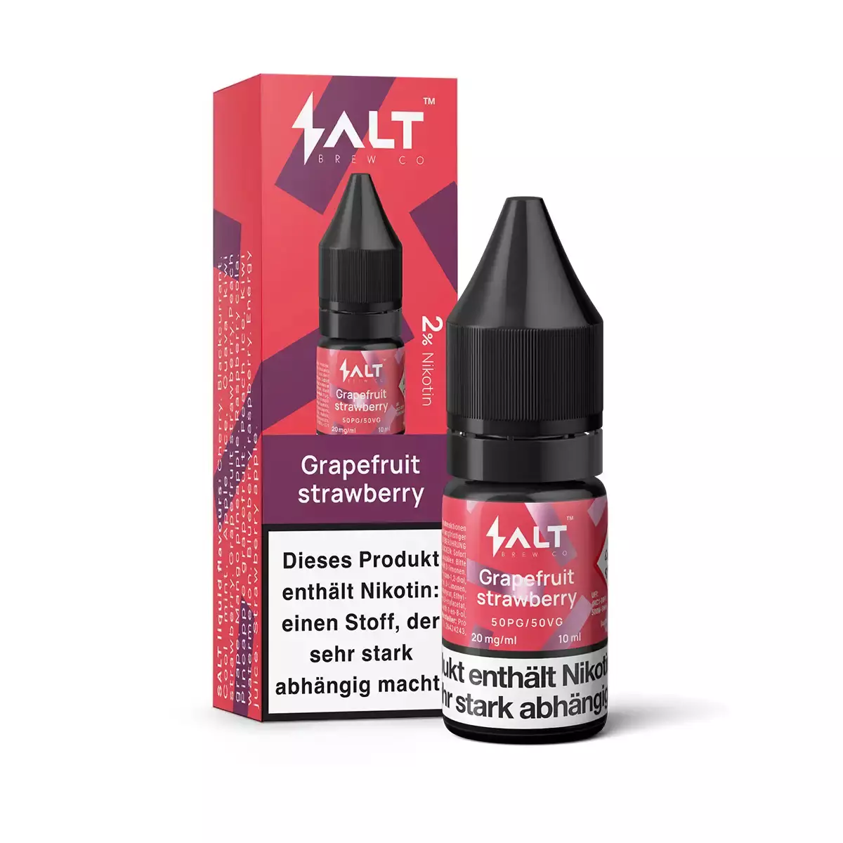 Grapefruit Strawberry - 10ml Nikotinsalz-Liquid
