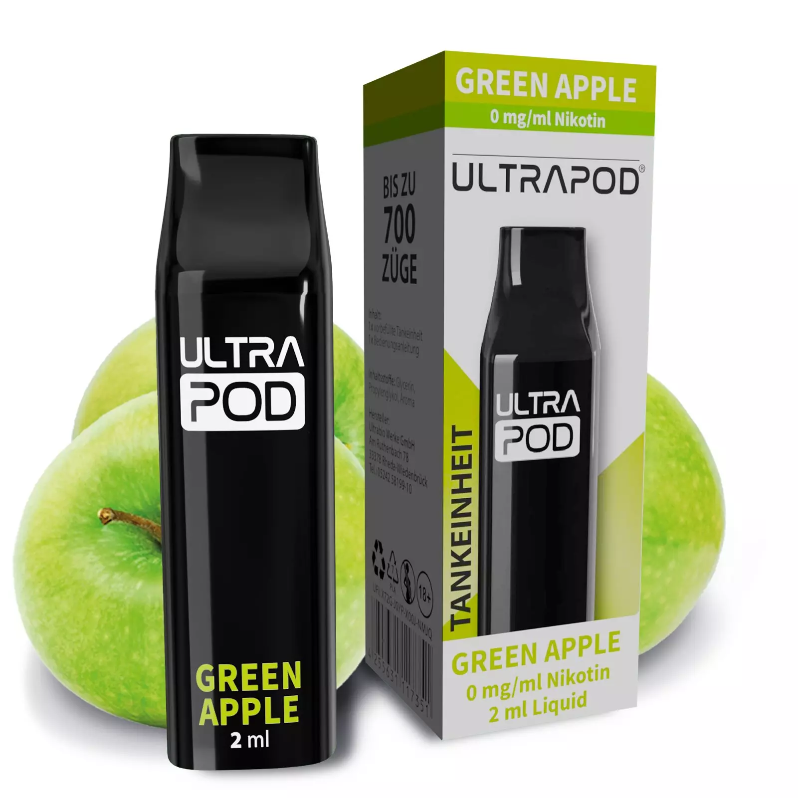 Ultrapod Prefilled Pod - Green Apple