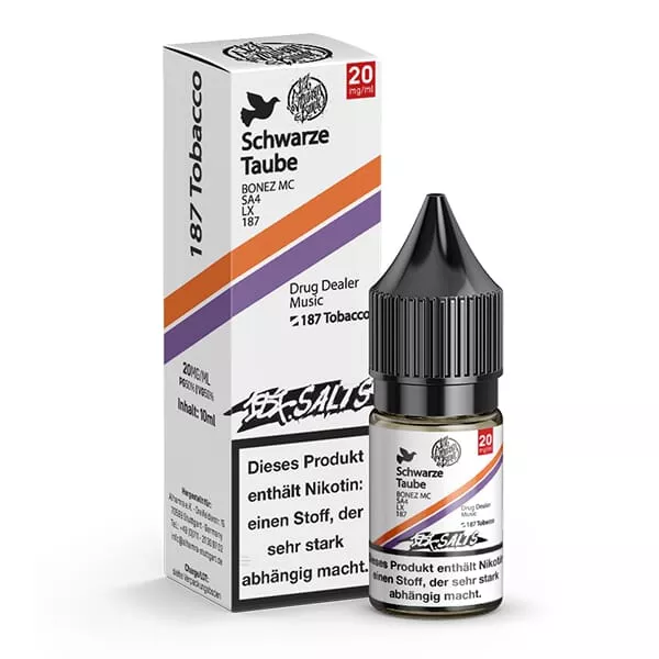 Schwarze Taube - 10ml Nikotinsalz-Liquid