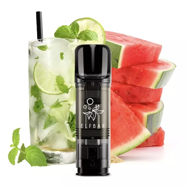 2x Elfbar Elfa Prefilled Pod - Watermelon Mojito 20mg/ml