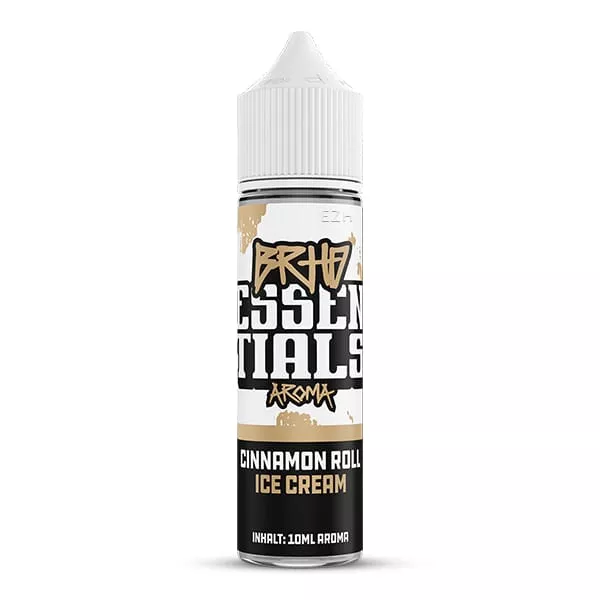 Barehead Essentials Cinnamon Roll Ice Cream Longfill 20ml Flasche, dunkler Hintergrund