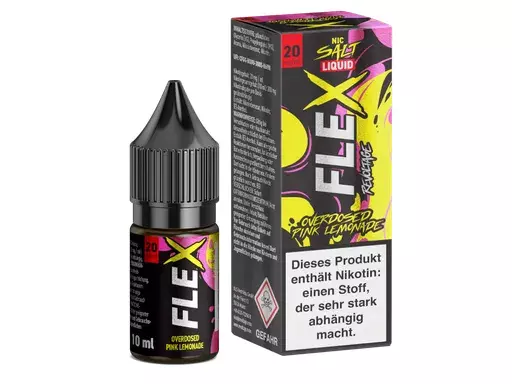 Flex - Overdosed Pink Lemonade - 10ml Nikotinsalz-Liquid