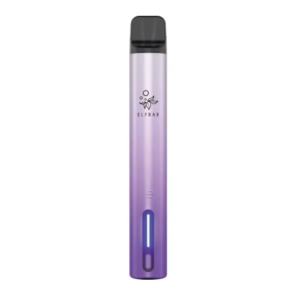 Elfbar Elfa Turbo Pod Kit in Violett-Verlauf (Aurora Purple), schlanker Stift-Akkuträger