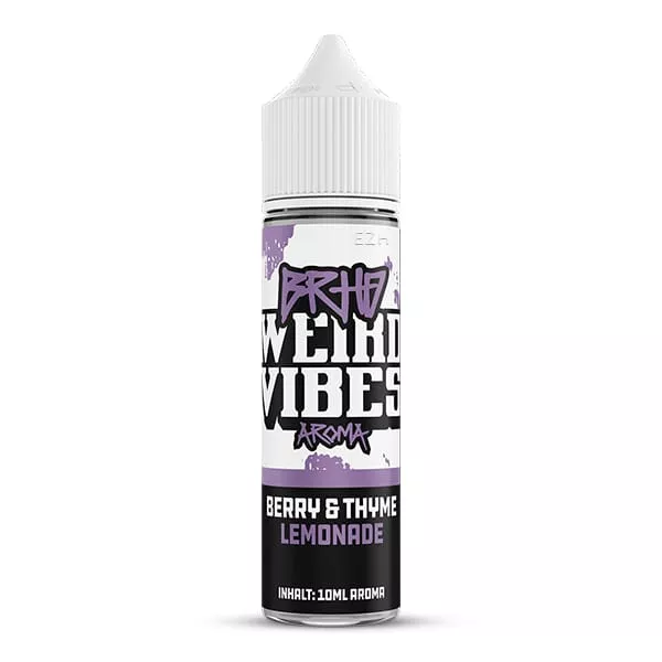 Barehead Weird Vibes Berry & Thyme Lemonade Longfill 20ml in lila gestalteter Flasche mit Schriftzug