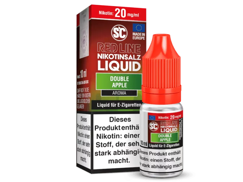 Red Line - Double Apple - 10ml Nikotinsalz-Liquid Red Line - Double Apple - 10ml Nikotinsalz-Liquid