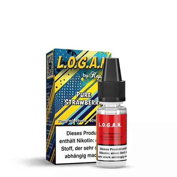 Logan - Pure Strawberry - 10ml Nikotinsalz-Liquid