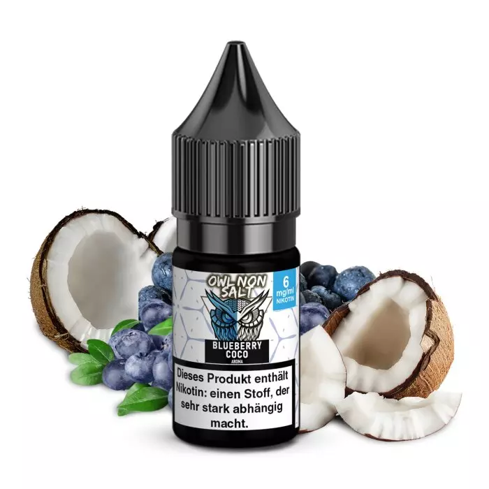 OWL Non-Salt - Blueberry Coco - 10ml Liquid