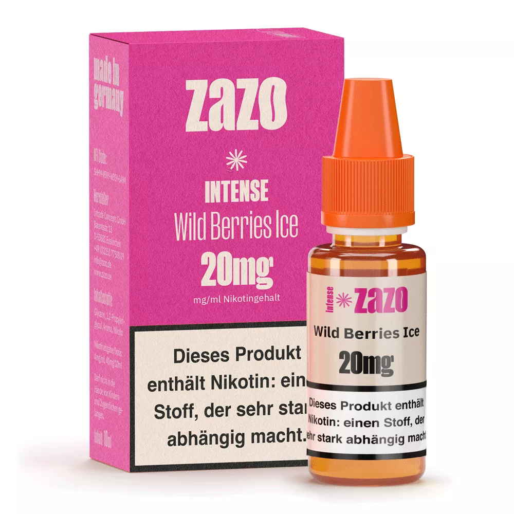 Intense - Wild Berries Ice - 10ml Nikotinsalz-Liquid