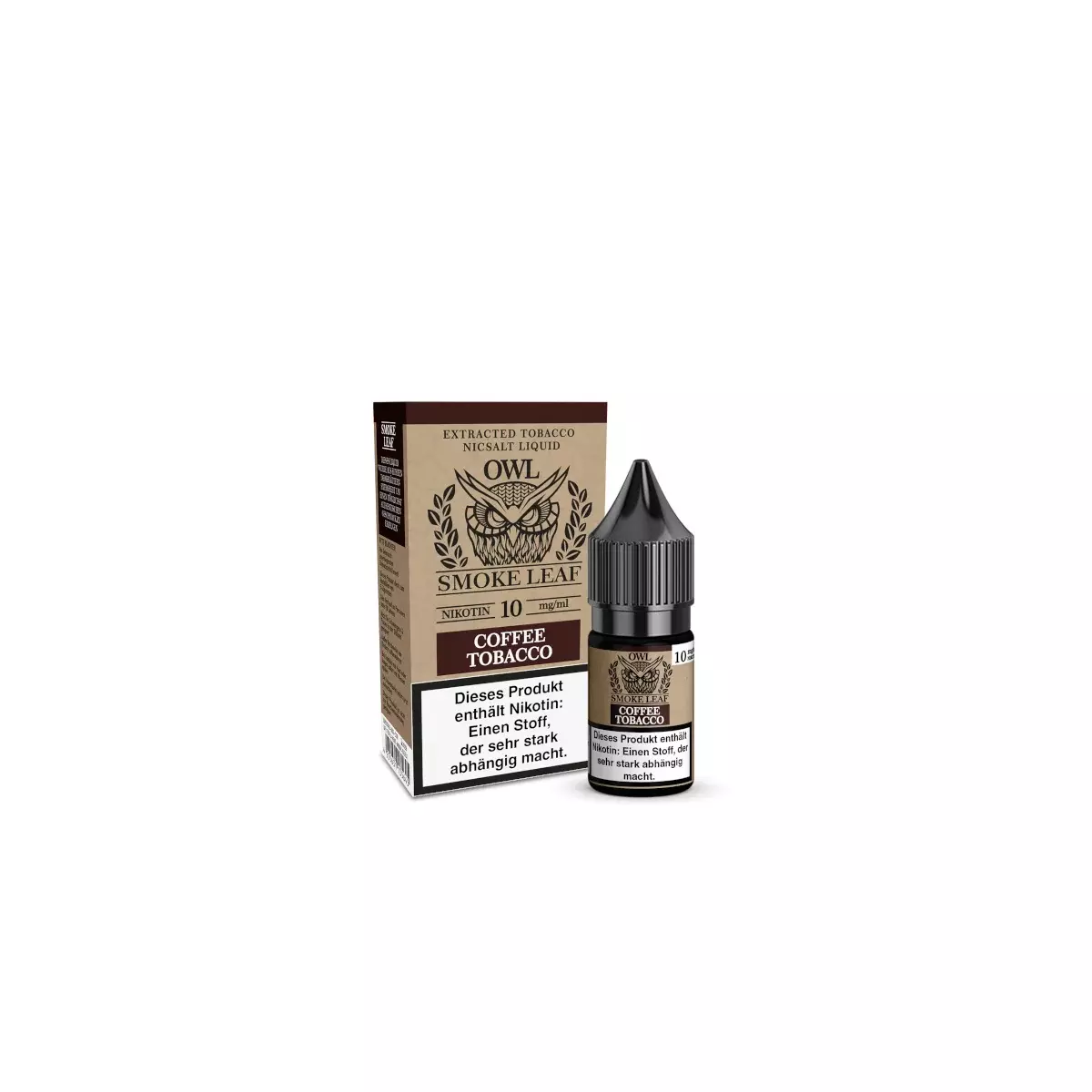 Smoke Leaf - Coffee Tobacco - 10ml Nikotinsalz-Liquid