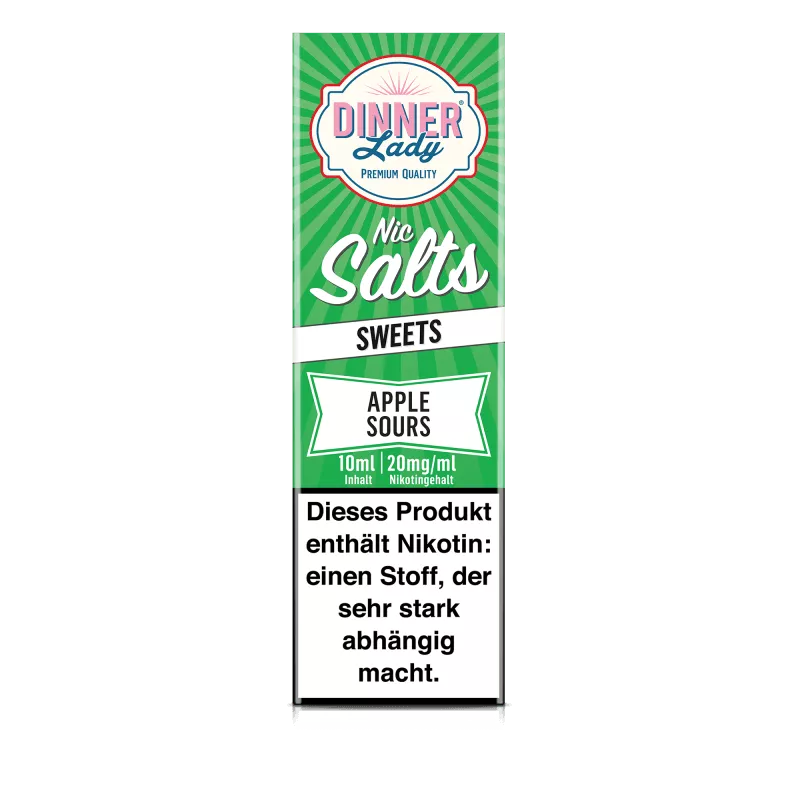 Apple Sours - 10ml Nikotinsalz-Liquid