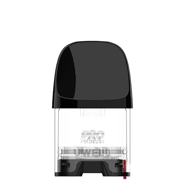 Uwell Caliburn G2 Ersatz-Pod schwarz mit transparentem Tank, Einzelansicht